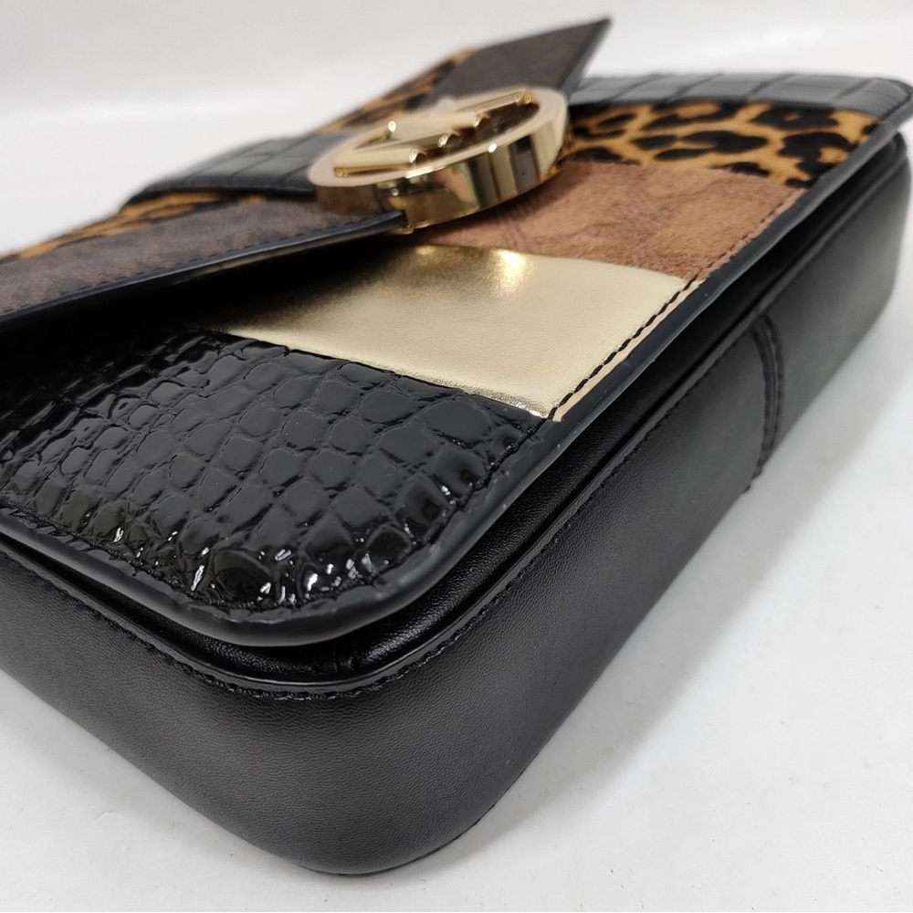 SOLD Michael Kors Patch Crossbody Cheetah Dragon - Picture 6 of 9
